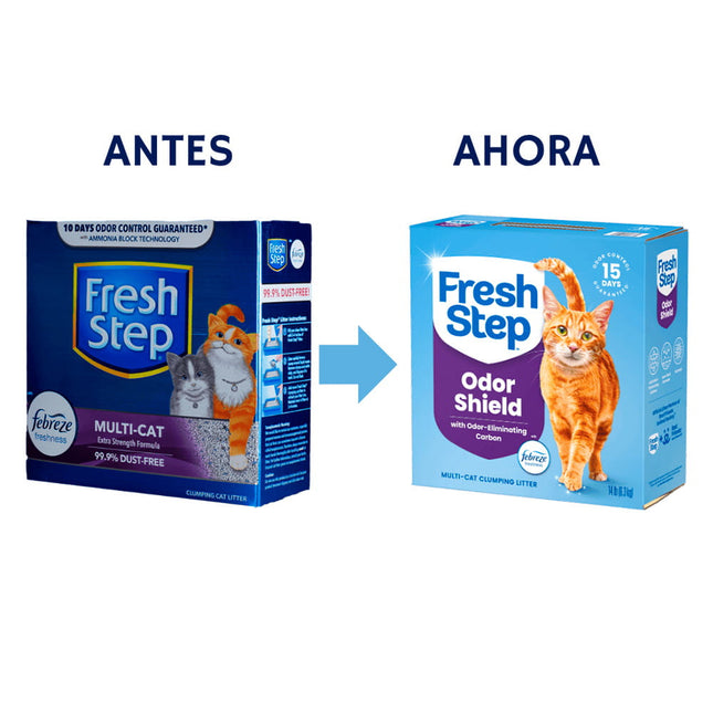 Arena Fresh Step Multi Cat con Febreze