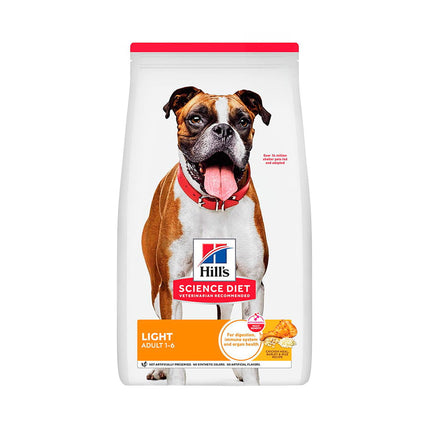 Alimento Seco De Hills Adult Light Bajo en Grasa