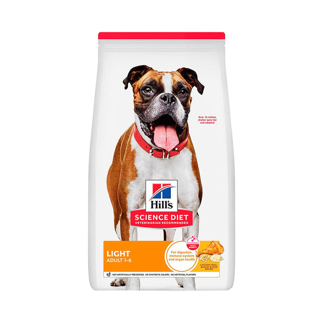 Alimento Seco De Hills Adult Light Bajo en Grasa