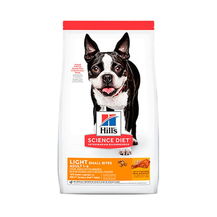 Alimento Seco De Hills Adult Light Small Bites Bajo en Grasa