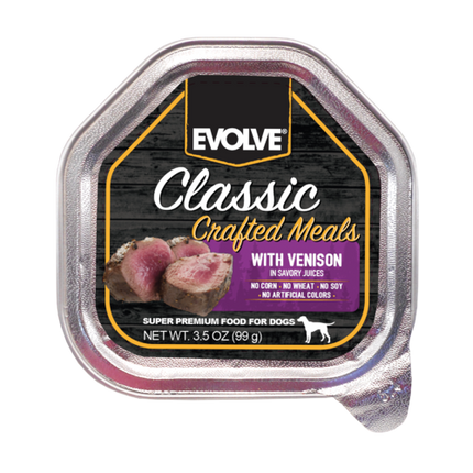 Alimento Húmedo De Evolve Bandeja de Venado