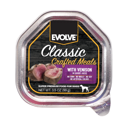 Alimento Húmedo De Evolve Bandeja de Venado