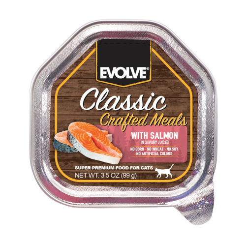 Alimento Húmedo De Evolve Bandeja Salmon
