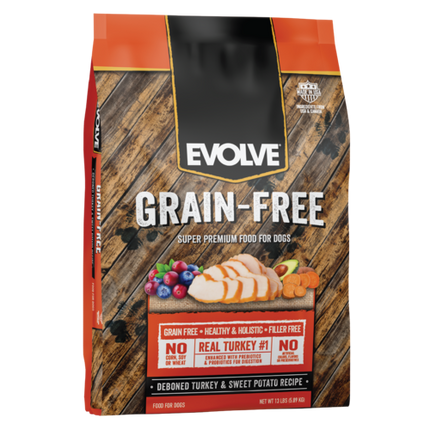 Alimento Seco De Evolve Grain Free Turkey Pavo