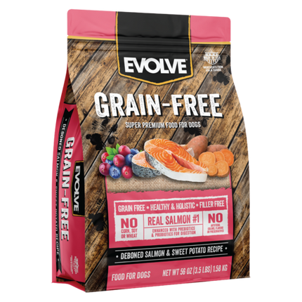 Alimento Seco De Evolve Grain Free Salmon