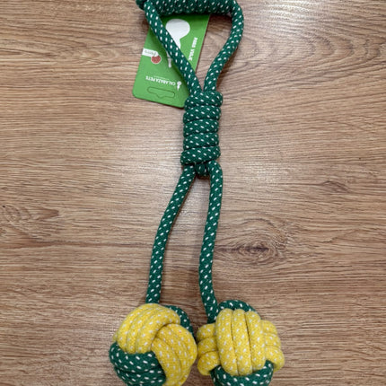 Juguete Cuerda Doble Pelota
