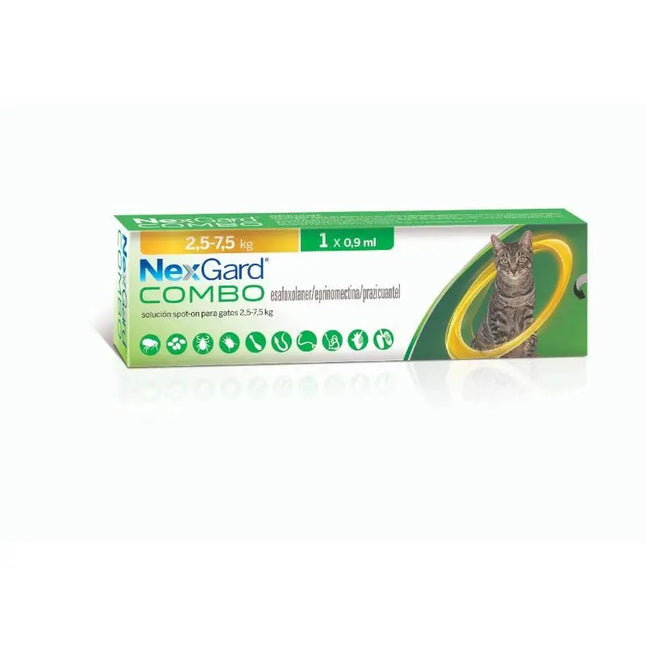 Desparasitante Nexgard Combo Gatos Interno y Externo