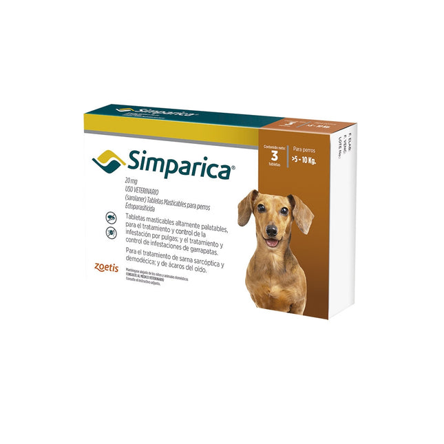 Desparasitante Simparica Externo