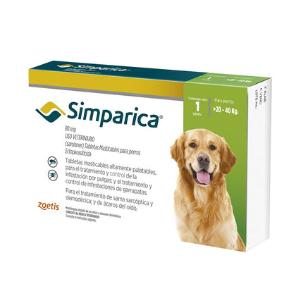 Desparasitante Simparica Externo