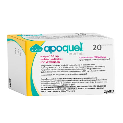 Apoquel 20 tabletas masticables