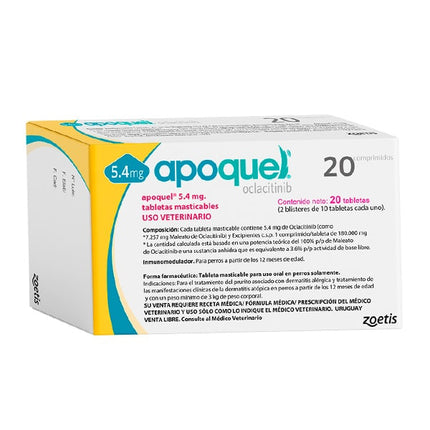 Apoquel 20 tabletas masticables