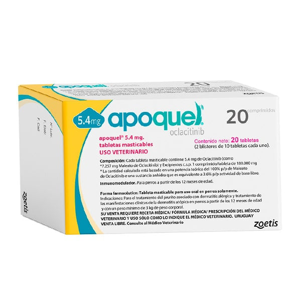 Apoquel 20 tabletas masticables