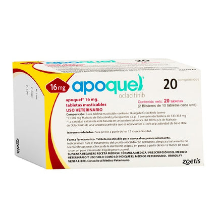 Apoquel 20 tabletas masticables