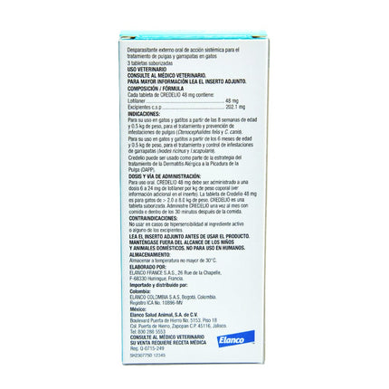 Desparasitante Credelio Cat Externo