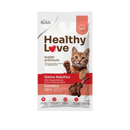 Alimento Húmedo Healthy Love Cordero
