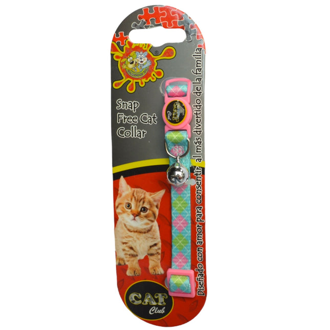 Collar Importado para Gato Cachaco Rosado