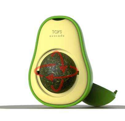 Bola de Catnip Diseño Aguacate, Hierba Gatuna