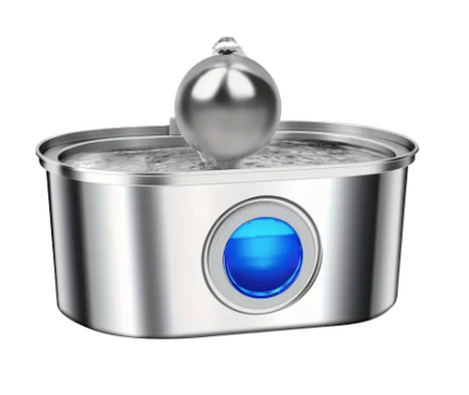 Fuente en Acero Inoxidable con Esfera
