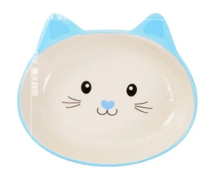 Comedero de Cerámica Plano Gatos
