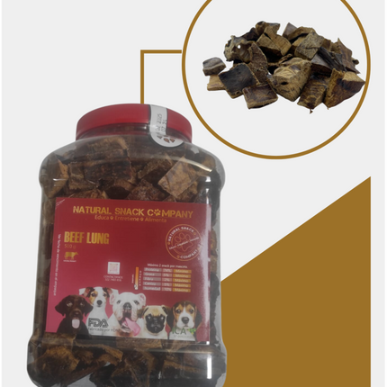 Pulmón de Res Deshidratado Beef Lung Bombonera
