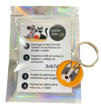 Placa de Identificacion con QR