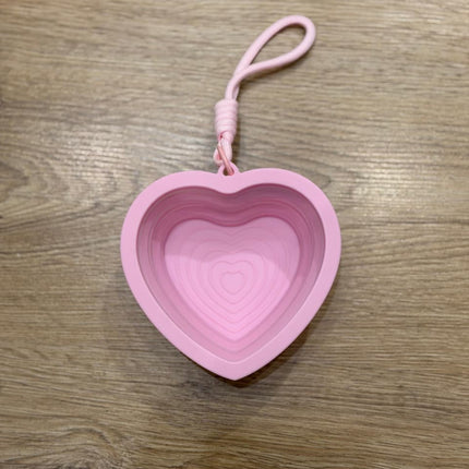 Comedero Bebedero Portatil Corazón