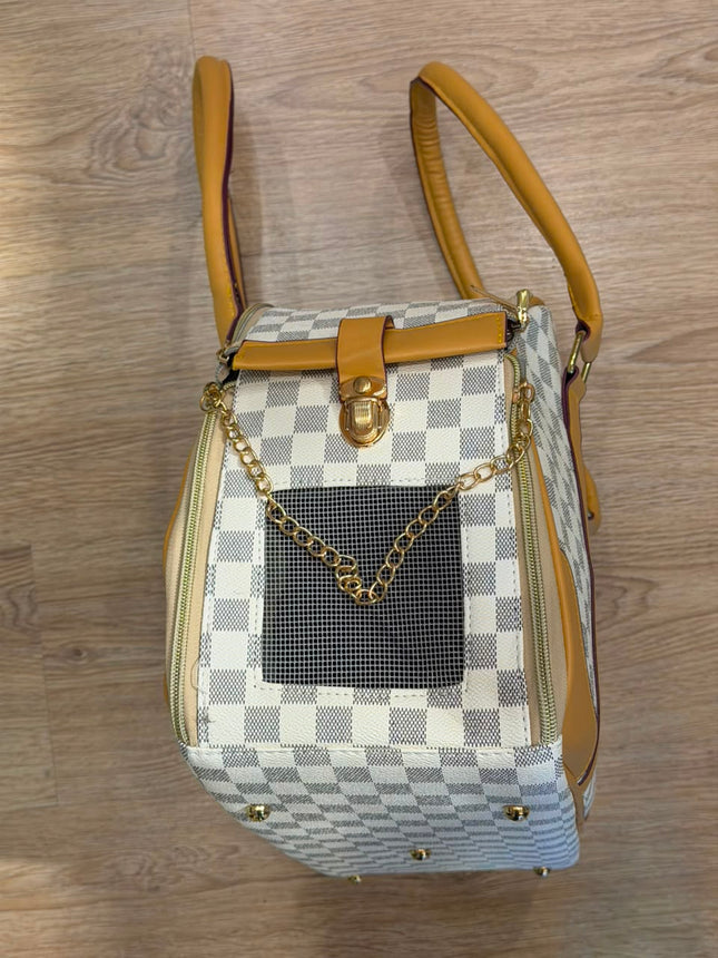 Bolso Tipo Marca en Cuero