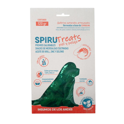 Spirutreats Piel y Pelaje Suplemento Galleta