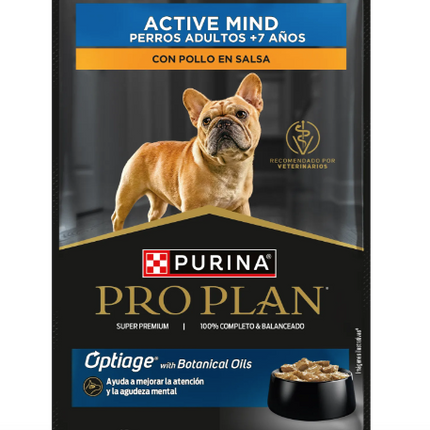 Alimento Húmedo De Pro Plan Para Perros Adulto Active Mind 7+