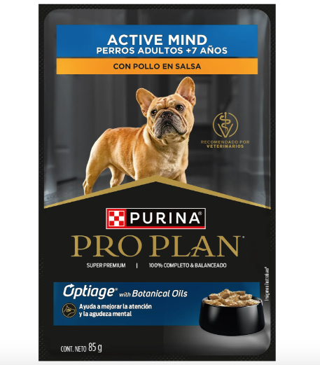Alimento Húmedo De Pro Plan Para Perros Adulto Active Mind 7+