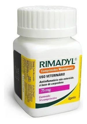 Rimadyl * 1 tableta Analgésico y Antiinflamatorio