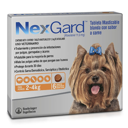 Desparasitante Nexgard Externo