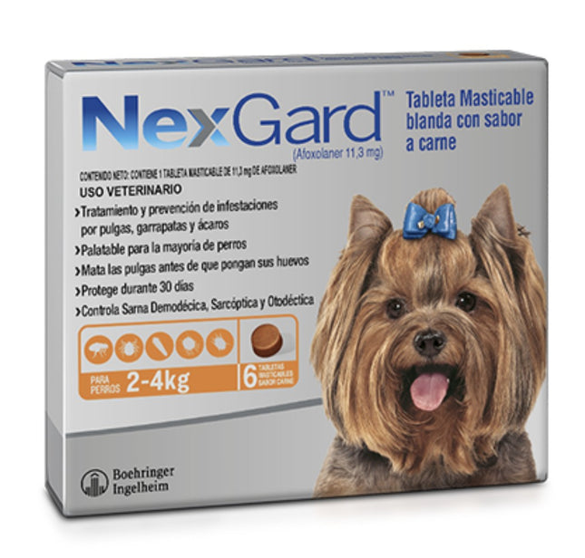 Desparasitante Nexgard Externo