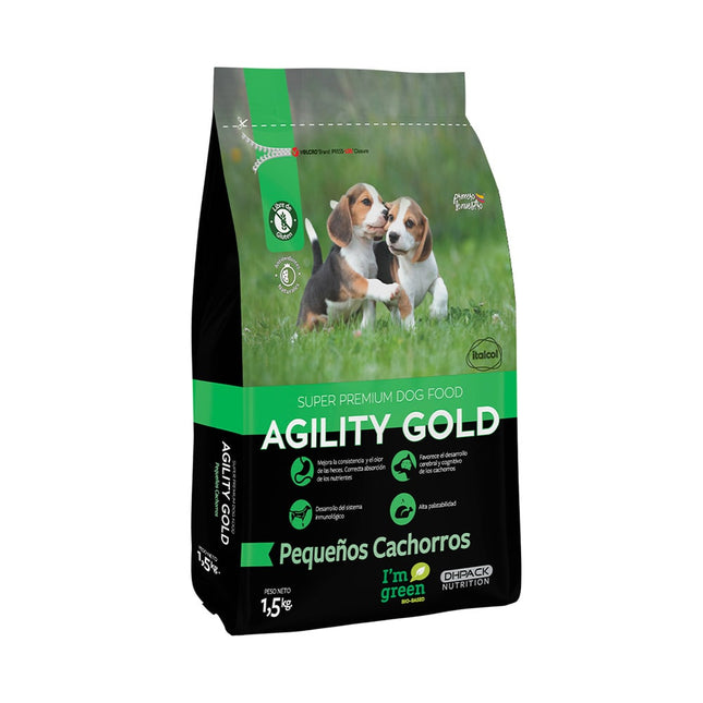 Alimento Seco De Agility Pequeños Cachorros