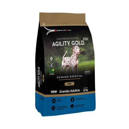 Alimento Seco De Agility Piel Grandes Adultos