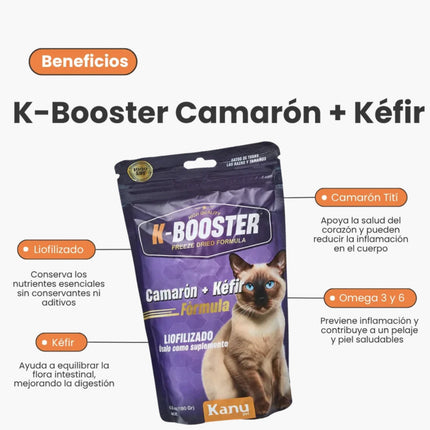 K Booster Liofilizado Camaron Suplemento
