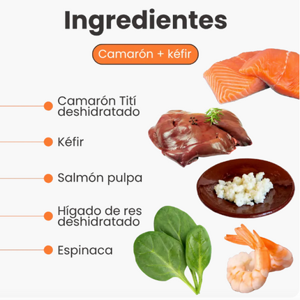 K Booster Liofilizado Camaron Suplemento
