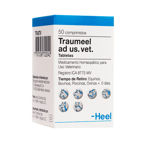 Traumeel Tabletas Analgésico y Antiinflamatorio