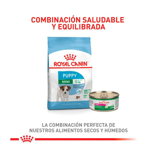 Alimento Seco De Royal Canin Kit PSR Mini Puppy + Lata