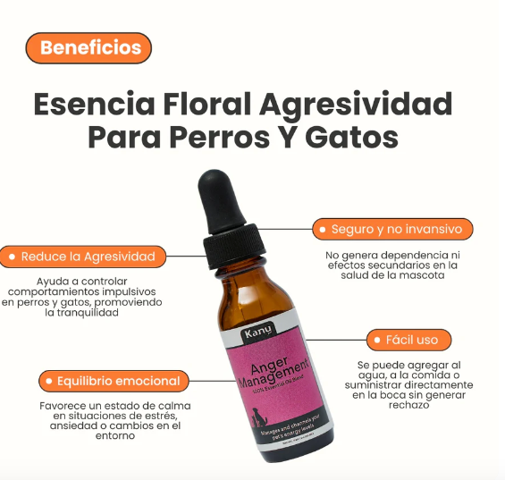 Esencia Floral Agresividad Gotas