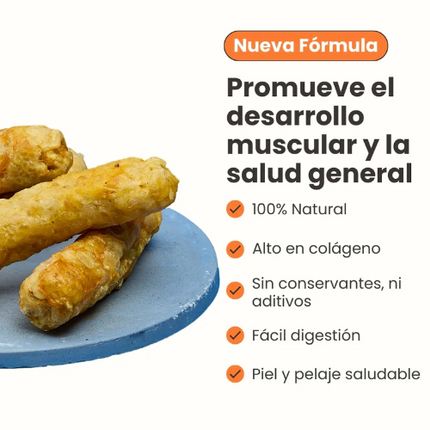 Rollo de Colageno XL de Pollo