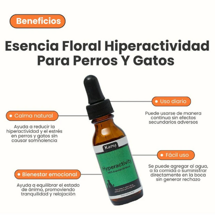 Esencia Floral Hiperactividad Gotas