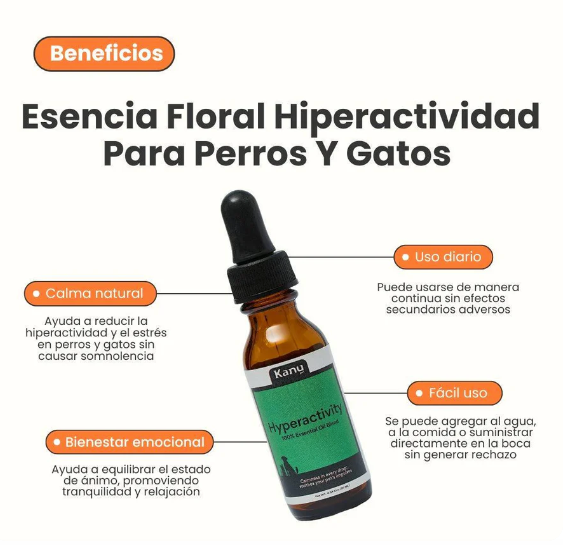 Esencia Floral Hiperactividad Gotas