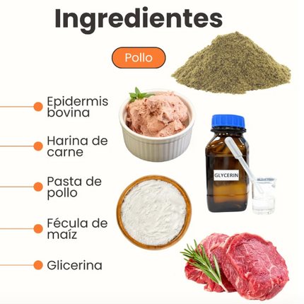Rollo de Colageno Mini Pollo