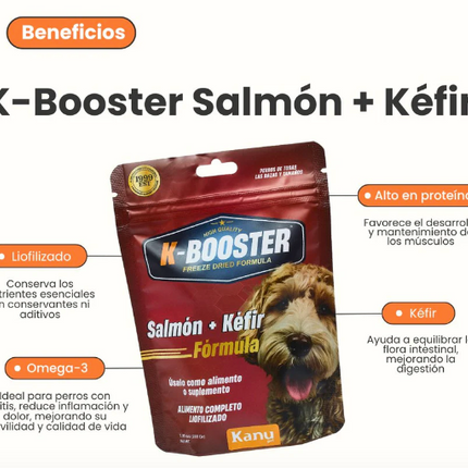 K Booster Liofilizado Salmon Suplemento