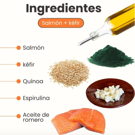 K Booster Liofilizado Salmon Suplemento