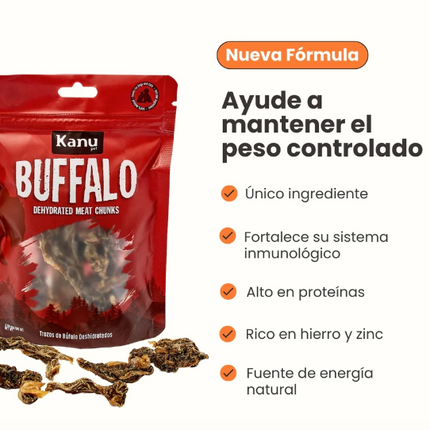 Buffalo Trozos de Bufalo Deshidratado