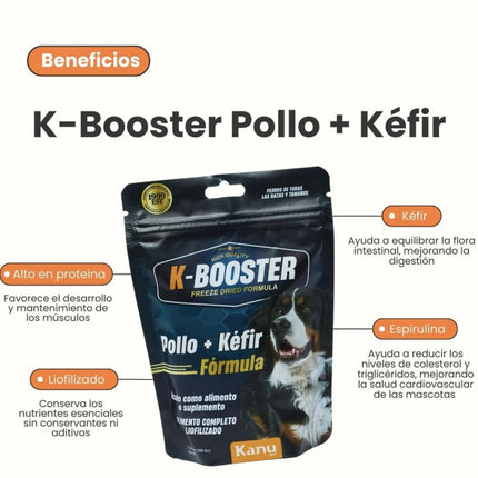 K Booster Liofilizado Pollo Suplemento