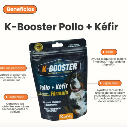 K Booster Liofilizado Pollo Suplemento