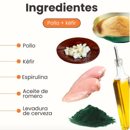 K Booster Liofilizado Pollo Suplemento